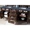 James Martin Vanities Brittany 72in Double Vanity, Burnished Mahogany w/ 3 CM Charcoal Soapstone Quartz Top 650-V72-BNM-3CSP - alternate 4